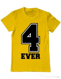 Tricou ADLER barbat Forever Galben