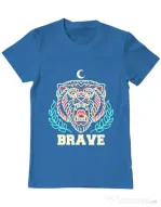 Tricou ADLER barbat Brave Albastru azuriu