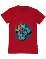 Tricou ADLER barbat Helmet demons Rosu