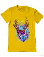 Tricou ADLER barbat Wolf Galben