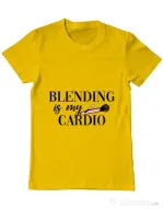 Tricou ADLER barbat Blending Galben