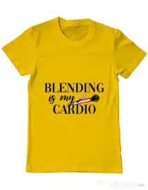 Tricou ADLER barbat Blending Galben