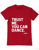 Tricou ADLER barbat You can dance Rosu