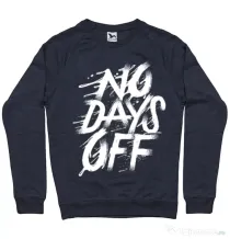 Bluza ADLER barbat No days off Denim inchis