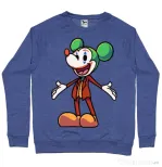 Bluza ADLER barbat Joker Mouse Albastru melanj