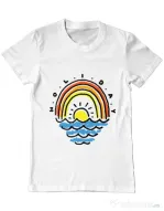 Tricou ADLER barbat Holiday Alb