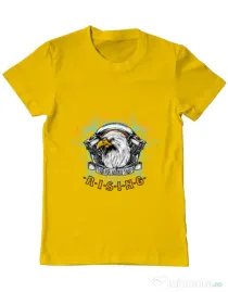 Tricou ADLER barbat Eagle Galben