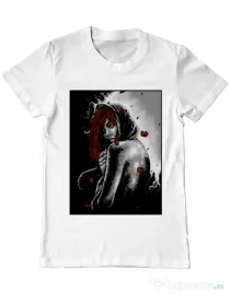 Tricou ADLER barbat Solitude Alb