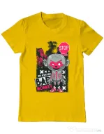 Tricou ADLER barbat Bad monkey Galben