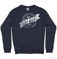 Bluza ADLER barbat When nothing goes right Denim inchis