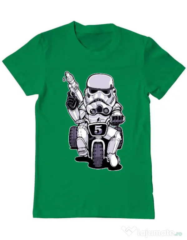 Tricou ADLER barbat Little tooper Verde mediu
