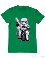 Tricou ADLER barbat Little tooper Verde mediu