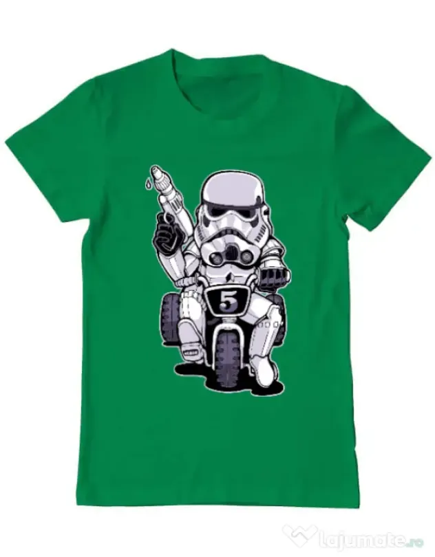 Tricou ADLER barbat Little tooper Verde mediu