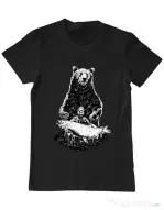 Tricou ADLER barbat Bearware Negru