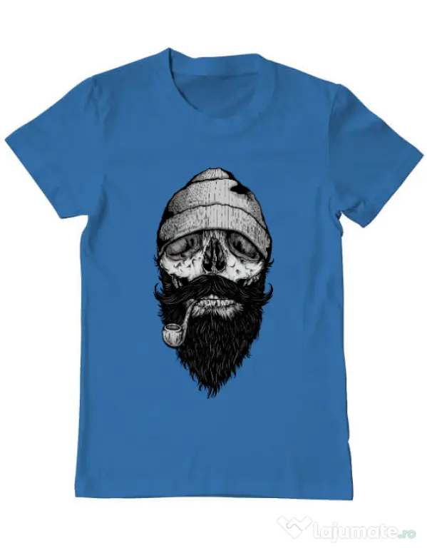 Tricou ADLER barbat Bone sailor Albastru azuriu