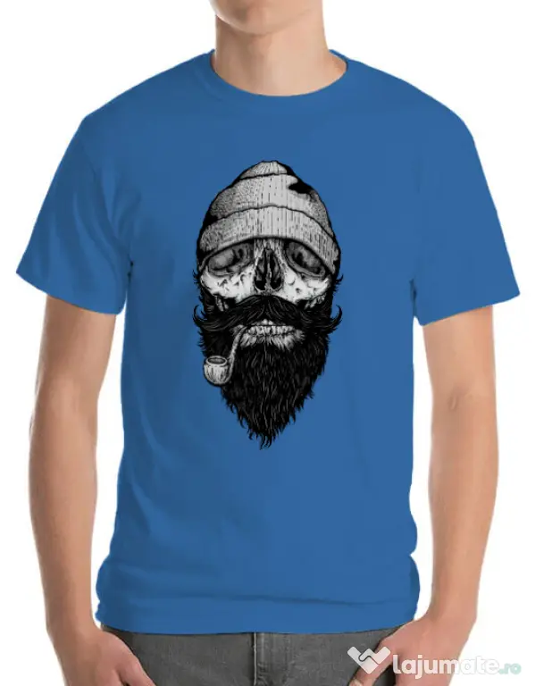 Tricou ADLER barbat Bone sailor Albastru azuriu
