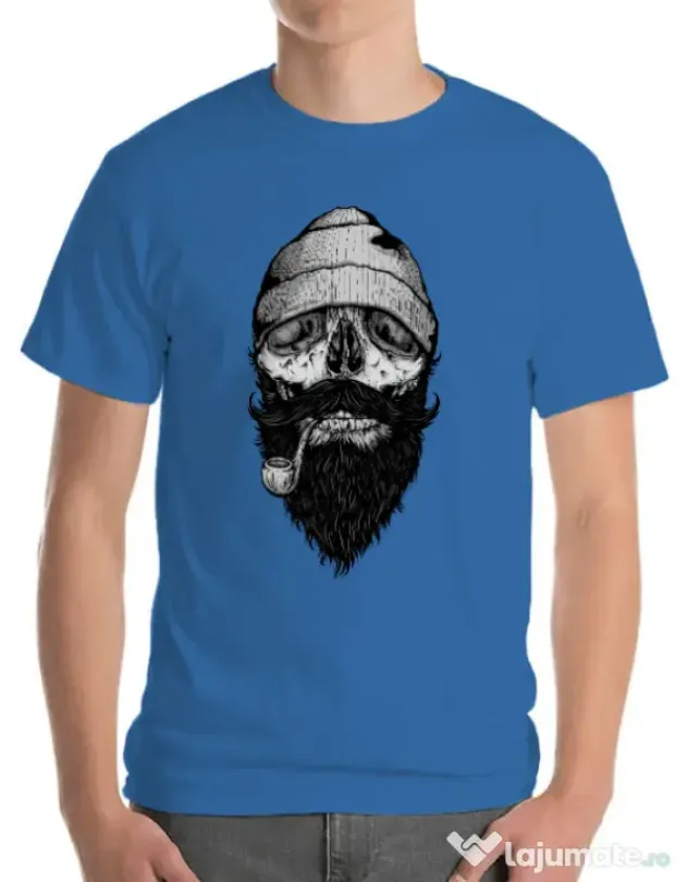 Tricou ADLER barbat Bone sailor Albastru azuriu