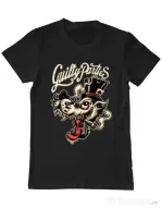 Tricou ADLER barbat Guilty parties Negru