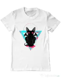 Tricou ADLER barbat Cathulhu Alb