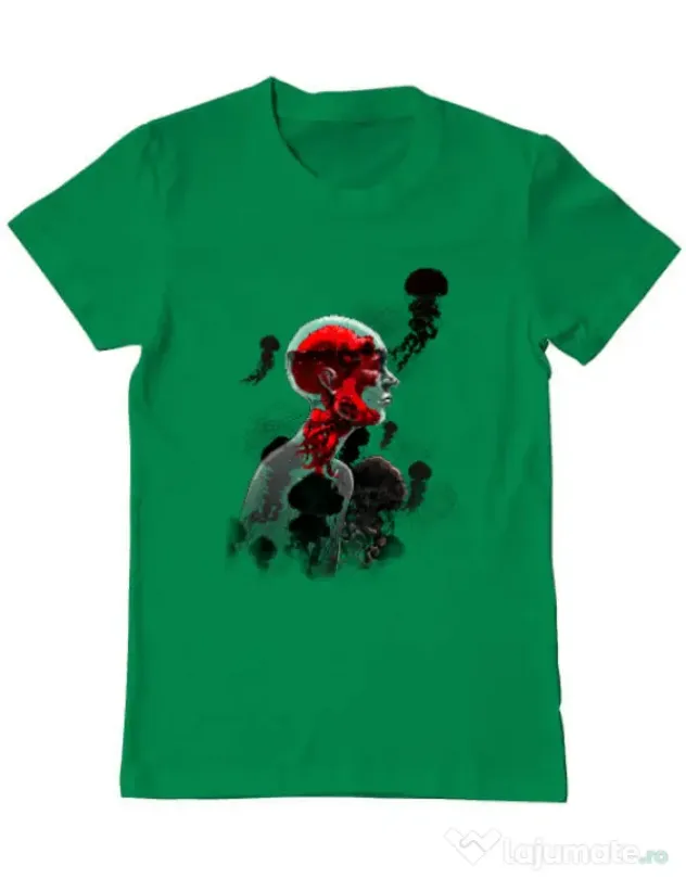 Tricou ADLER barbat Control Verde mediu