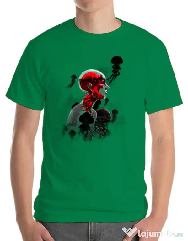 Tricou ADLER barbat Control Verde mediu