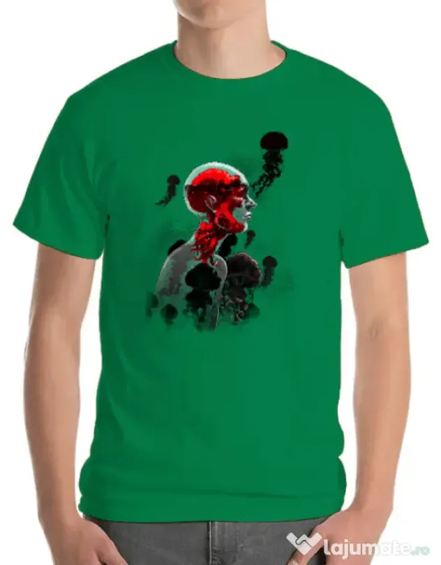 Tricou ADLER barbat Control Verde mediu