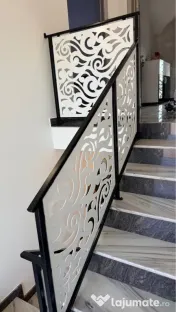 Balustrade inox si fier forsat