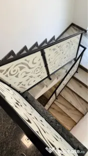 Balustrade inox si fier forsat