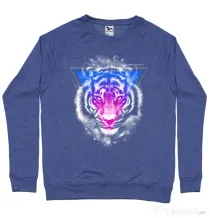 Bluza ADLER barbat Galactica Albastru melanj