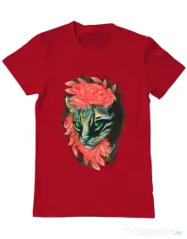 Tricou ADLER barbat Offspring Rosu