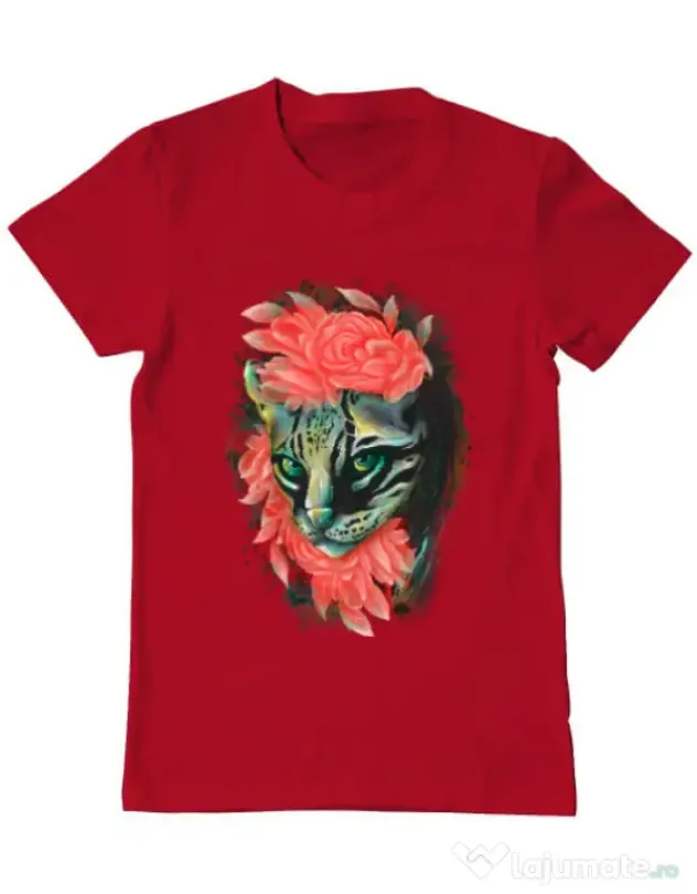 Tricou ADLER barbat Offspring Rosu