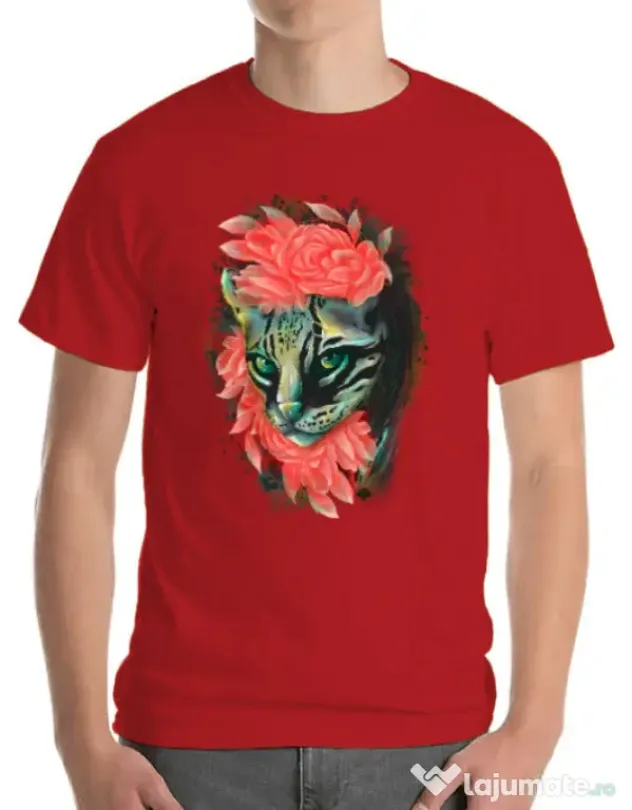 Tricou ADLER barbat Offspring Rosu