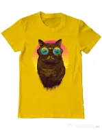 Tricou ADLER barbat Underwater punk Galben