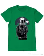 Tricou ADLER barbat Astronaut rebel Verde mediu