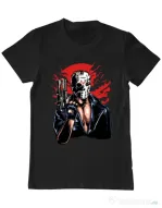 Tricou ADLER barbat Jason will be back Negru