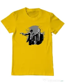 Tricou ADLER barbat Pulp killer Galben