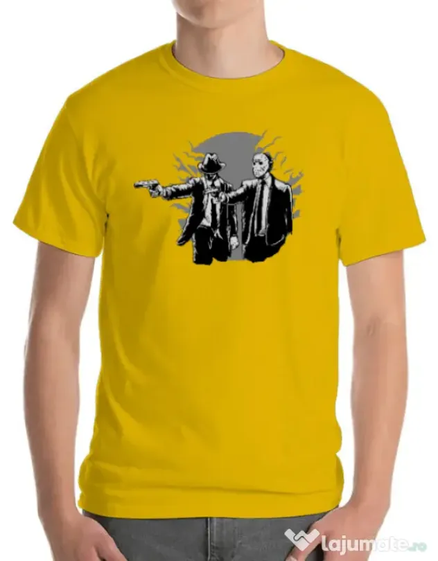 Tricou ADLER barbat Pulp killer Galben