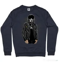 Bluza ADLER barbat Sky fighter Denim inchis