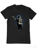 Tricou ADLER barbat Zombie pop Negru