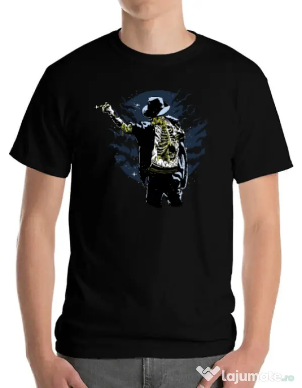 Tricou ADLER barbat Zombie pop Negru
