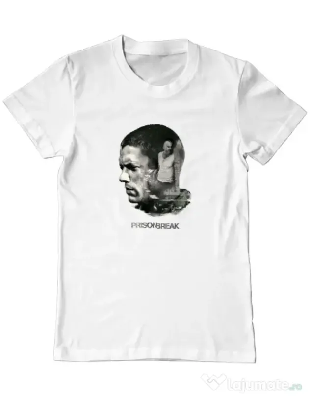 Tricou ADLER barbat Michael Alb