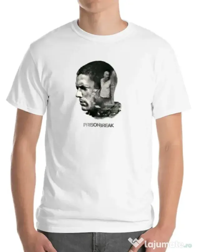 Tricou ADLER barbat Michael Alb