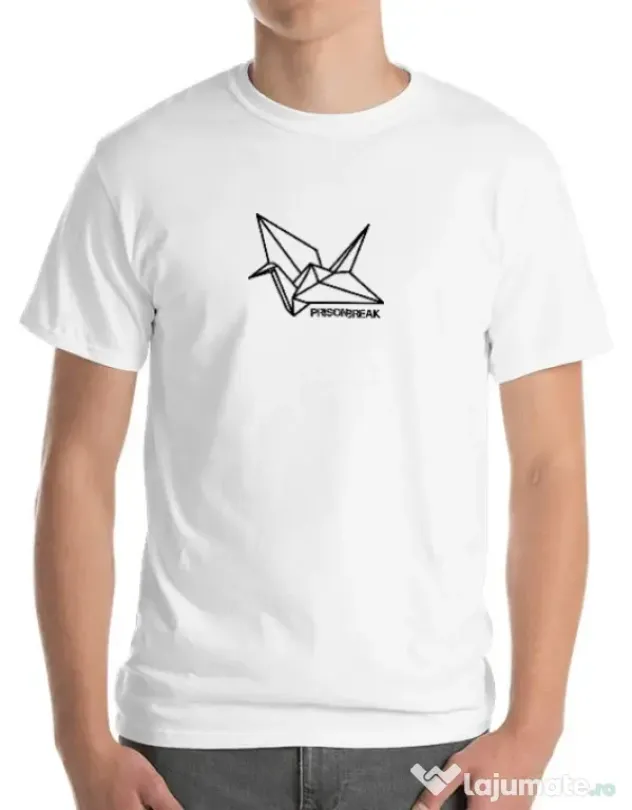 Tricou ADLER barbat Swan Alb