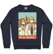 Bluza ADLER barbat Real heroes Denim inchis 