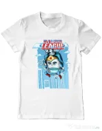 Tricou ADLER barbat Cleaning league gel Alb