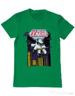 Tricou ADLER barbat Cleaning league Glove Verde mediu