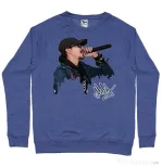 Bluza ADLER barbat Adi Morosanu FAMILIA Albastru melanj