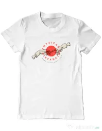 Tricou ADLER barbat Physical distance Alb