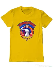 Tricou ADLER barbat Wonder nurse Galben