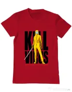 Tricou ADLER barbat Kill bill Rosu